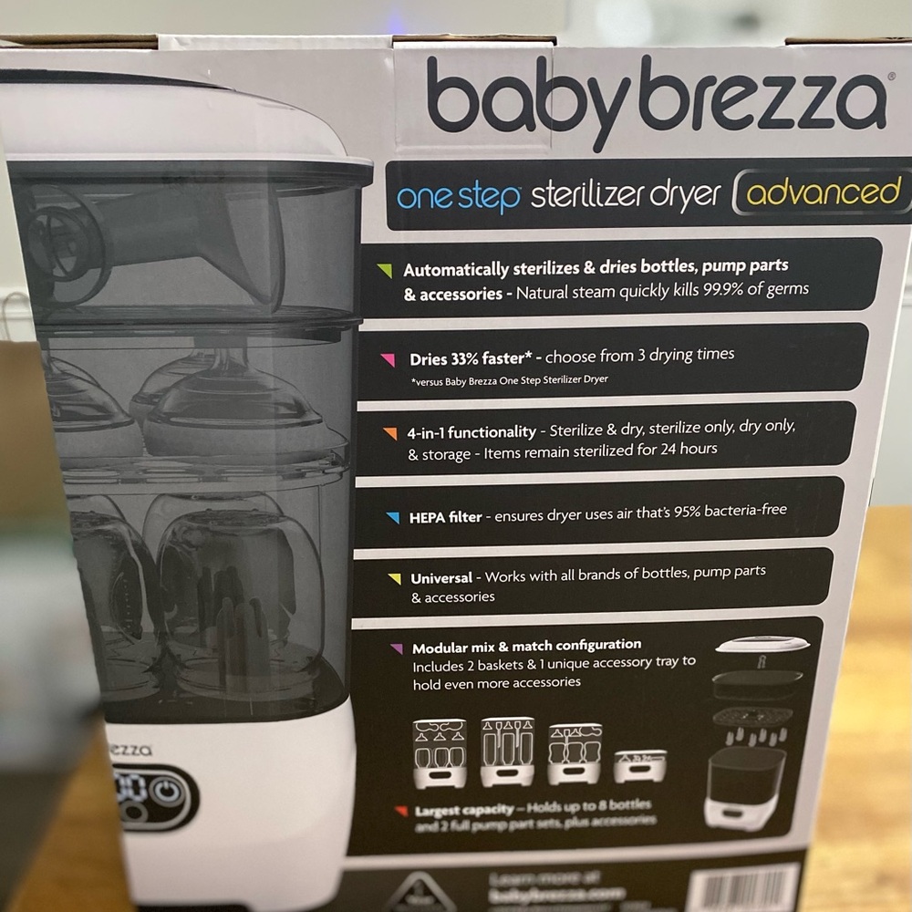 *Brand New*- Baby Brezza One Step Sterilizer Dryer Advanced
